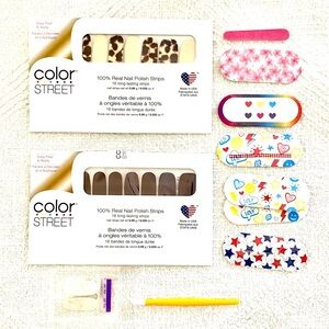 Color Street Bundle of Show & Shell + Made in Milan with Sample & Files